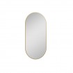 Овальне дзеркало з LED підсвіткою у ванну Elita Sharon Oval 52/92 Gold, 52x92x2,4 см (168463)