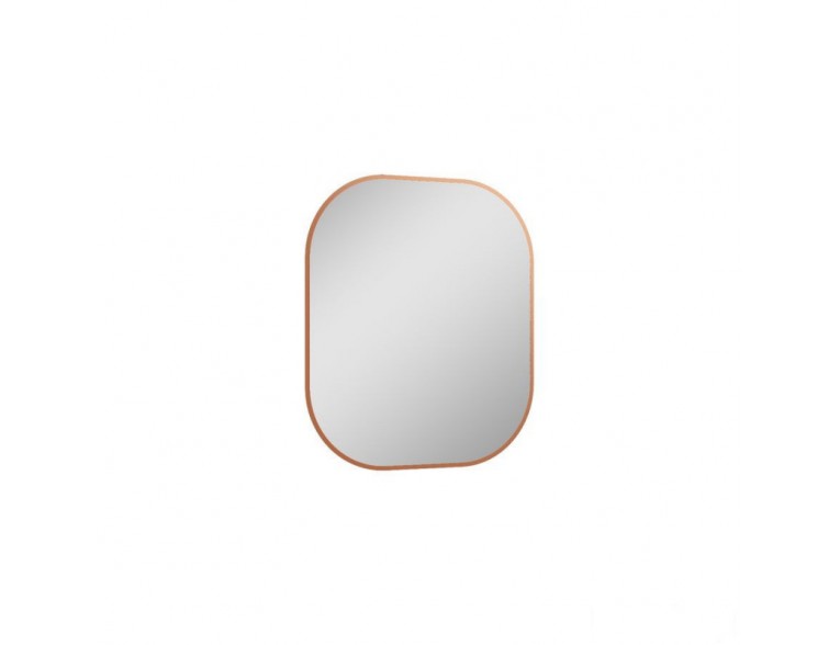 Дзеркало з LED підсвіткою у ванну Elita Sharon 60/70 Rose Gold, 60x70x2,9 см (168698)