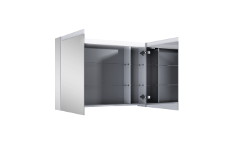 Підвісна тумба з дзеркалом у ванну (дзеркальна шафа) Elita Special 100 2D TECHNOBOX + LED, 100,6x70x15,2 см (168926)