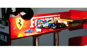 Дитяче ліжко-машина WinCo 24LM Ferrari R 80x160 (24LMFerR)