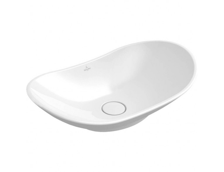 Умивальник на стільницю Villeroy&Boch My Nature 610x360 см, з брудовідхтовхуючим покриттям CeramicPlus (411060R1)