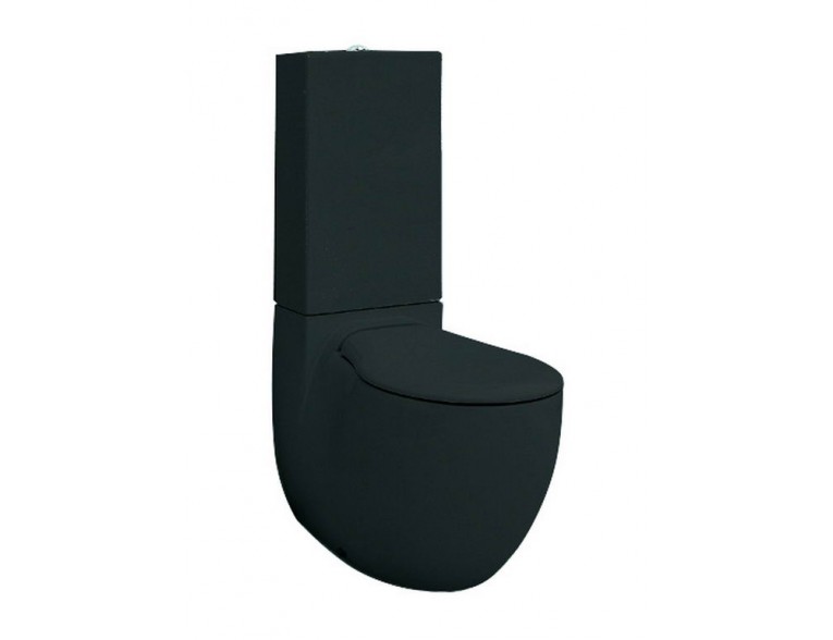 Унітаз моноблок ArtCeram Blend, glossy black (BLV0030300)