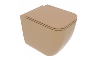 Унітаз підлоговий GSG BRIO 52,5 см Smart Clean matt Chestnut (BRWC01017)