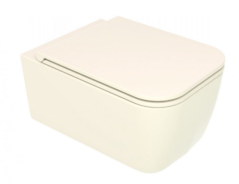 Підвісний унітаз GSG BRIO 52,5 см Smart Clean glossy Pergamon (BRWCSO013)