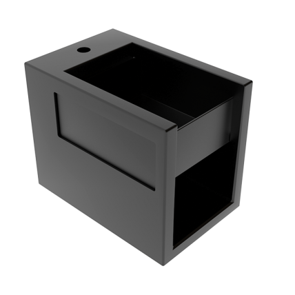 Підлогове біде GSG BOX 53 см matt Black (BXBI01003)