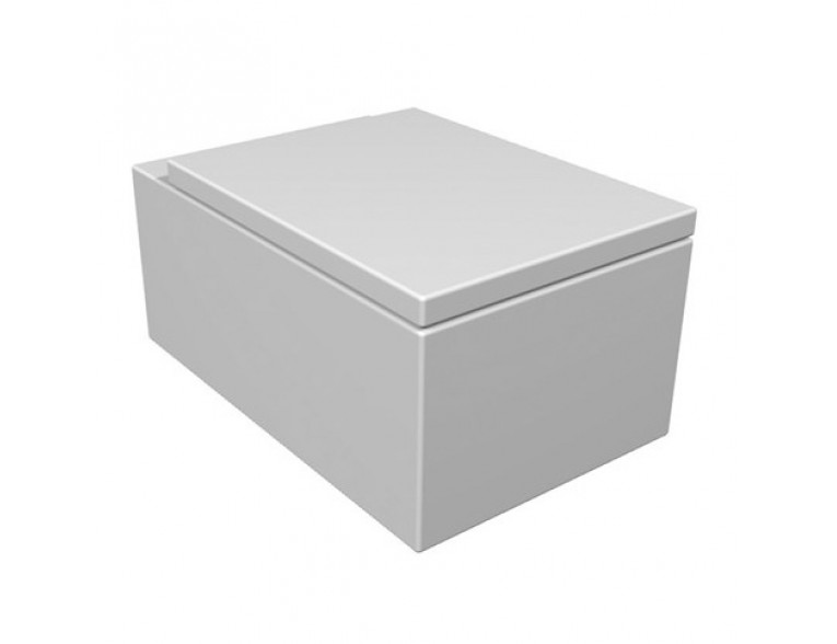 Підвісний унітаз GSG BOX 53 см white glossy (BXWCSO000)