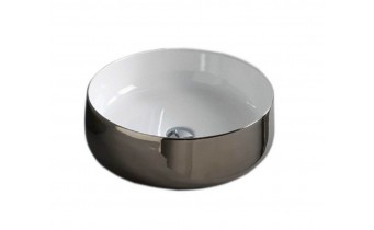 Умивальник на стільницю ArtCeram Cognac 35, platinum (COL0040157)
