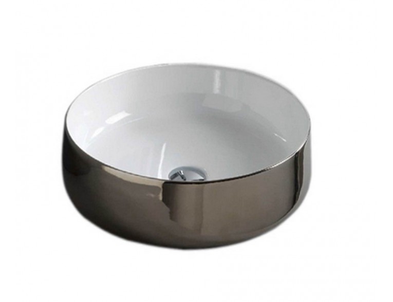 Умивальник на стільницю ArtCeram Cognac 35, platinum (COL0040157)