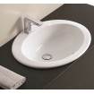 Врізний умивальник ArtCeram Eolo, white (ELL0010100) Врізний умивальник ArtCeram Eolo, white (ELL0010100)