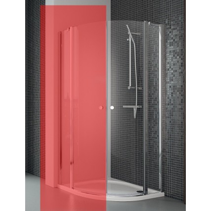 Права частина душової кабіни Radaway Eos II PDD 80, прозоре (3799470-01R)