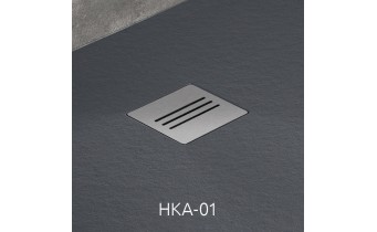 Душовий піддон, камяний Radaway Kyntos F 210x90 см, антрацит (HKF21090-64)