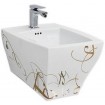 Підвісне біде ArtCeram Jazz, gold lettering (JZB0010106)
