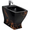 Підлогове біде ArtCeram Jazz, gold lettering black (JZB0020306)