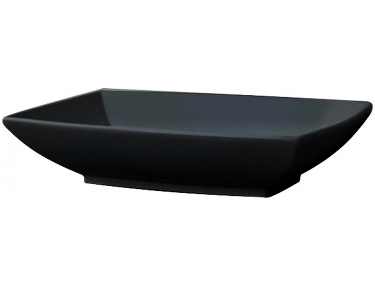 Умивальник на стільницю ArtCeram Jazz, glossy black (JZL0020300)