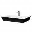 Підвісний умивальник ArtCeram Jazz, black white (JZL0070150)