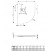 Душовий піддон, камяний Radaway Kyntos A 90x90 см, антрацит (HKA9090-04) Душовий піддон, камяний Radaway Kyntos A 90x90 см, антрацит (HKA9090-04)
