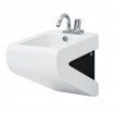 Підвісне біде ArtCeram La Fontana, black white (LFB0010150)