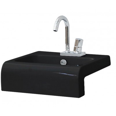 Умивальник на стільницю ArtCeram La Fontana, glossy black (LFL0040300) Умивальник на стільницю ArtCeram La Fontana, glossy black (LFL0040300)