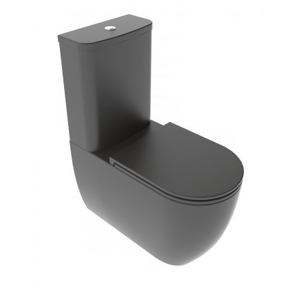 Унітаз моноблок GSG LIKE 69 см Smart Clean matt Ash (LKMBL021)