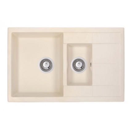 Кухонна мийка Granado Leon 765x490 мм, ivory (1004) Кухонна мийка Granado Leon 765x490 мм, ivory (1004)