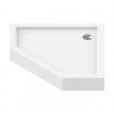 Душовий піддон NEW TRENDY NEW AZURA R 100x80x15 см (B-0417)