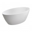 Окремостояча ванна Omnires Siena M+ 161x81 см, біла глянцева (SIENAWWBP)