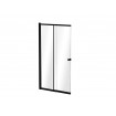 Душова шторка на ванну Besco Easy Slide Black 100x150 см, на 2 секції, прозоре скло, профіль чорний матовий (PESB-2S) Душова шторка на ванну Besco Easy Slide Black 100x150 см, на 2 секції, прозоре скло, профіль чорний матовий (PESB-2S)
