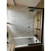 Душова шторка на ванну Besco Easy Slide Black 100x150 см, на 2 секції, прозоре скло, профіль чорний матовий (PESB-2S) Душова шторка на ванну Besco Easy Slide Black 100x150 см, на 2 секції, прозоре скло, профіль чорний матовий (PESB-2S)
