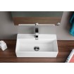 Підвісний умивальник ArtCeram Quadro 27, white (QUL0010100)