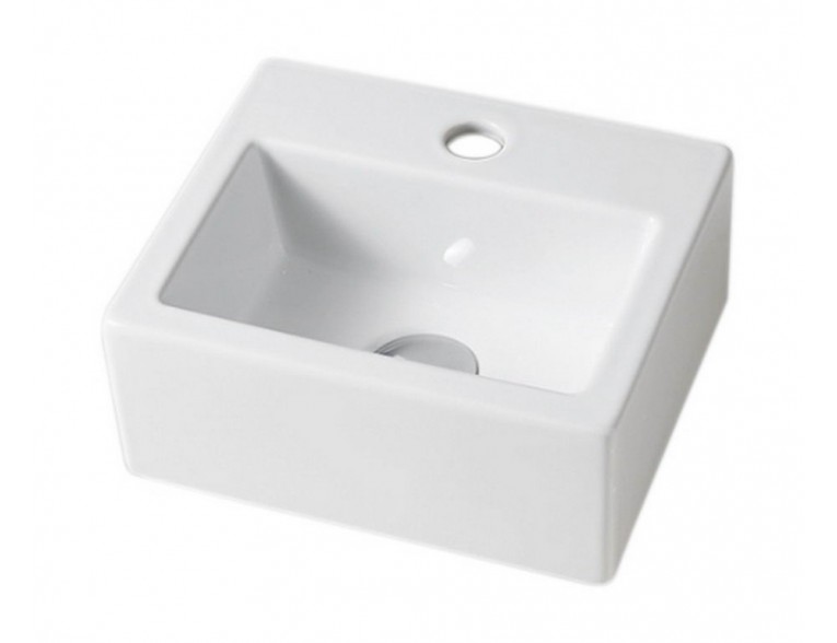 Підвісний умивальник ArtCeram Fuori box mini, white (TFL0190100)