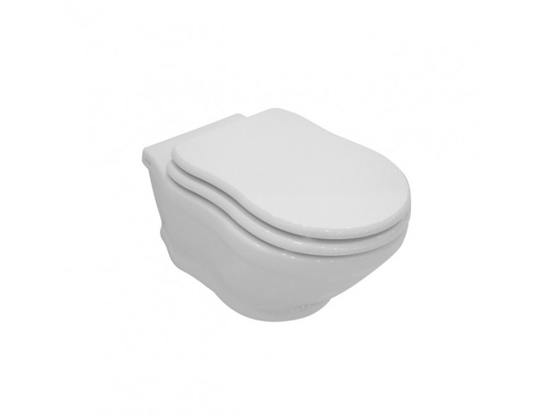 Підвісний унітаз GSG TIME 54 см white glossy (TIWCSO000)