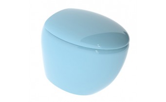 Підлоговий унітаз GSG TOUCH 55 см Smart Clean glossy Sky (TOWC01SC022)