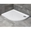 Душовий піддон асеметричний Radaway Tasos Plus E 100x80 см, Лівий, білий (STE1086-30L)