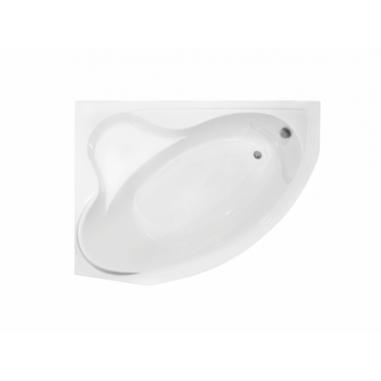Ванна акрилова Besco Delfina 166x107 L, асиметрична (WAD-166-NL)