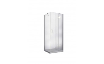 Душова кабіна Besco Viva 80x80x195 R, прозоре скло (VKP-80-195-C)