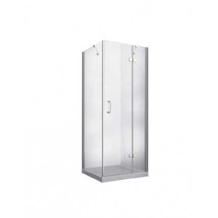 Душова кабіна Besco Viva 80x80x195 R, прозоре скло (VKP-80-195-C)