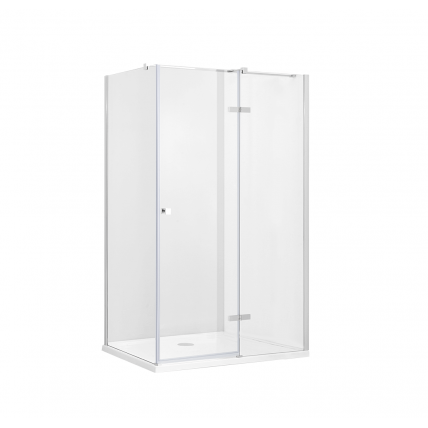 Душова кабіна Besco Pixa 120x90x195 R, прозоре скло (PPP-129-195C)