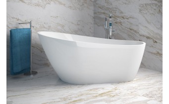 Ванна окремостояча Besco Melody 170x80, біла, акрилова (WAS-170-M)