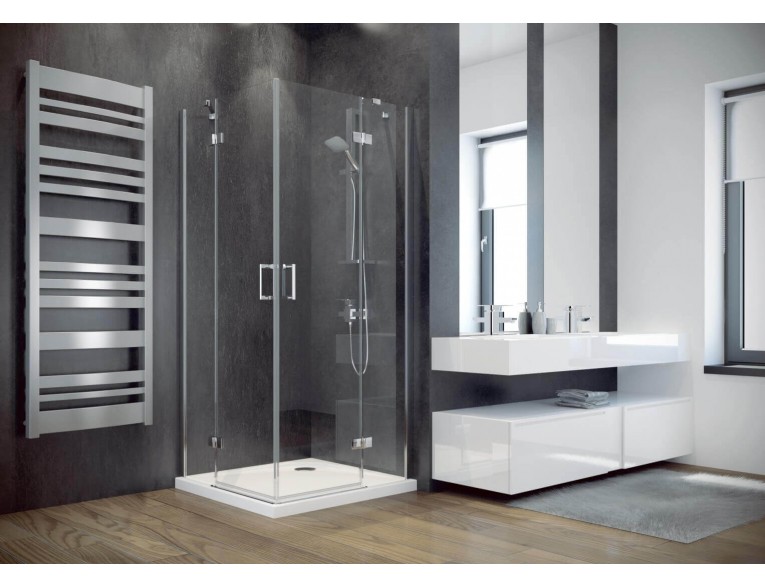 Душова кабіна Besco Viva 90x90x195, прозоре скло (VK-90-195-C)