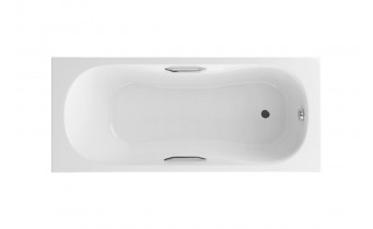 Ванна з ручками акрилова Excellent Clesis Lux 170x75 см, + 2 ручки, права (WAEX.CLL17WH) Ванна з ручками акрилова Excellent Clesis Lux 170x75 см, + 2 ручки, права (WAEX.CLL17WH)