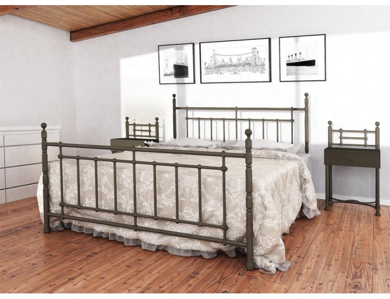 Двоспальне ліжко Метал-дизайн Bella-Letto Неаполь 180x190 (MT-BL-D-N3)