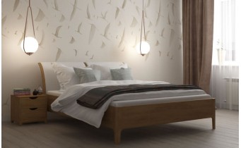 Двоспальне ліжко WoodSoft Norden / Норден 160x200, Вільха (Nord160200VIL) Двоспальне ліжко WoodSoft Norden / Норден 160x200, Вільха (Nord160200VIL)