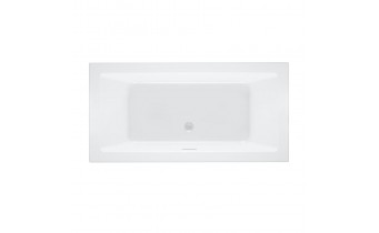 Акрилова ванна Riho Rethink Cubic Plug & Play 190x90 L, пряма з сифоном click / clack + ніжки (BD98005)