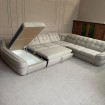 Кутовий розкладний диван ВІКОМеблі Спейс XXL / Space XXL, кавовий (Viko-XXL5)