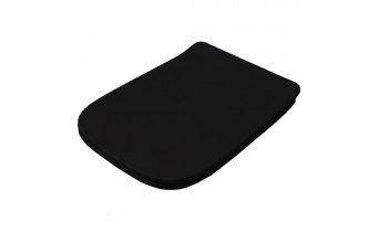 Сидіння soft-close з кришкою для унітазу ArtCeram A16, glossy black (ASA0010300) Сидіння soft-close з кришкою для унітазу ArtCeram A16, glossy black (ASA0010300)