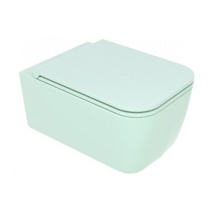 Підвісний унітаз GSG BRIO 52,5 см Smart Clean glossy Water (BRWCSO024)