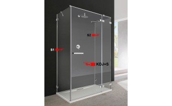 Двері для душової кабіни Radaway Euphoria KDJ+S 80 праві (383021-01R) Двері для душової кабіни Radaway Euphoria KDJ+S 80 праві (383021-01R)