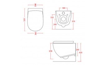 Підвісний унітаз ArtCeram File 2.0, glossy white (FLV0010100)