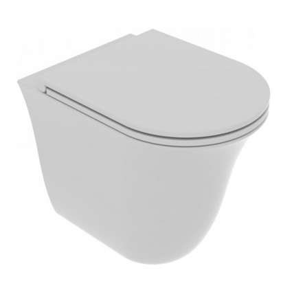 Унітаз підлоговий GSG Flut 52,5 см Smart Clean matt Cloud (FLWC01019)