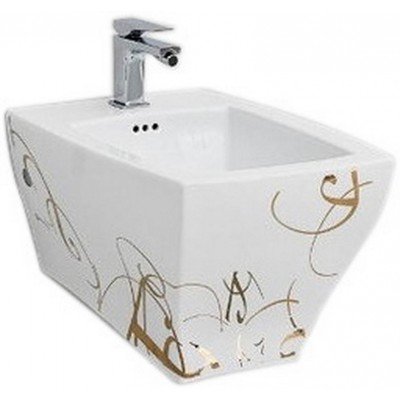 Підвісне біде ArtCeram Jazz, gold lettering (JZB0010106) Підвісне біде ArtCeram Jazz, gold lettering (JZB0010106)